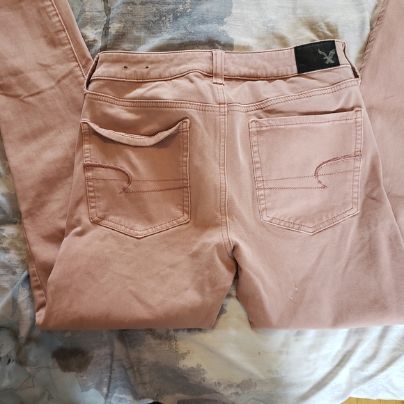 American Eagle 360 super stretch blush jeans - Picture 2 of 6